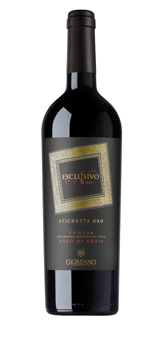 Esclusivo Goldenes Etikett Nero Di Troia Igt Puglia 02220 Giordano Weine