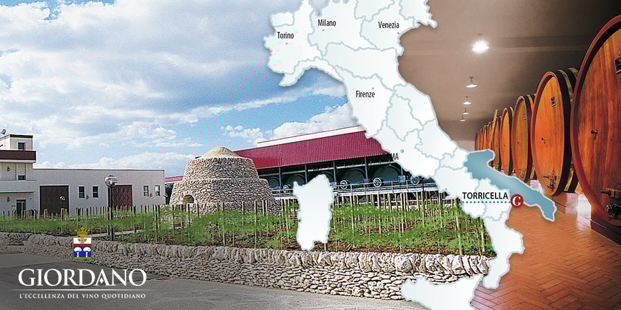 Die Kellerei Giordano von Torricella - Leidenschaft und Wein Die Kellerei Giordano von Torricella - Leidenschaft und Wein