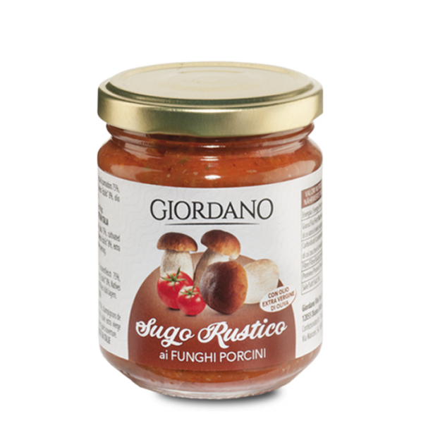 Rustikale Sauce mit Steinpilzen